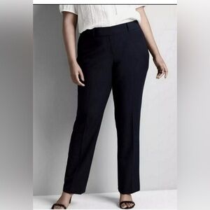 Lane Bryant Allie crop pant black